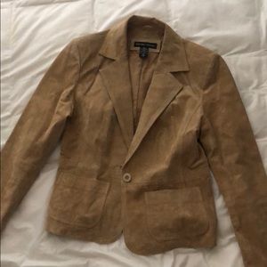 Tan suede jacket